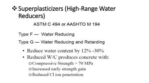 High range water reducer