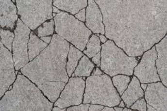 Cracking in concrete