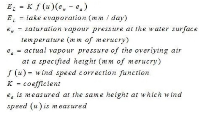 Dalton type equation