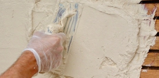 Lime plaster