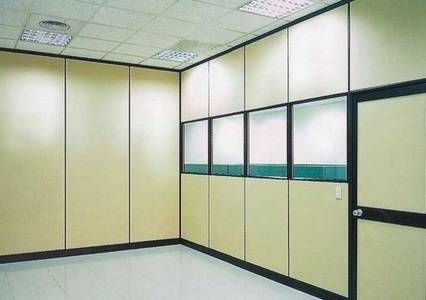 Aluminum partition wall