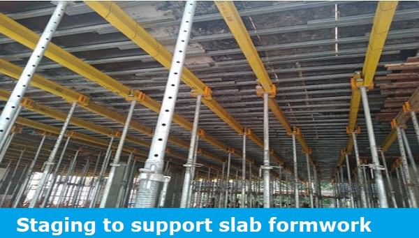 What Are Formwork Shuttering Centering Staging And Scaffolding