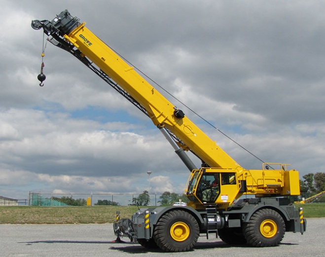 Rough Terrain Crane