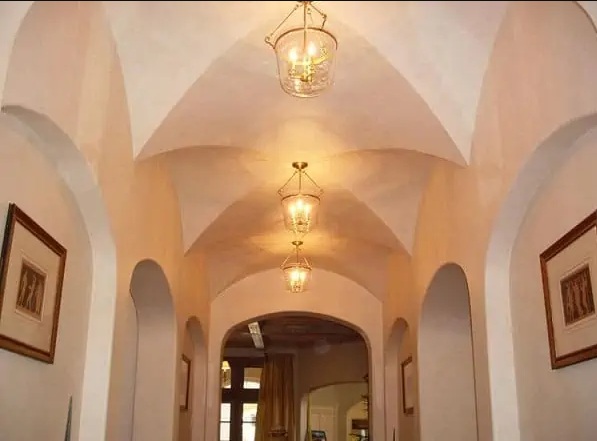 Groin Vaulted Ceiling