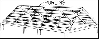 Purlin roof