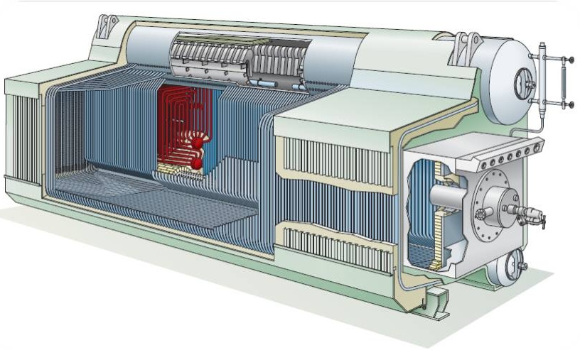 Babcock And Wilcox Boiler | How It Works? | Its Parts | Applications, Uses