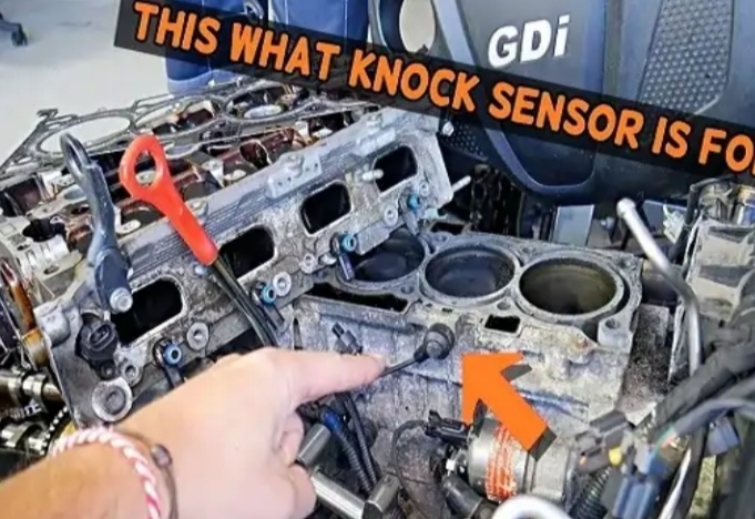 location of knock sensor