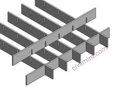 Press Locked Metal Grating