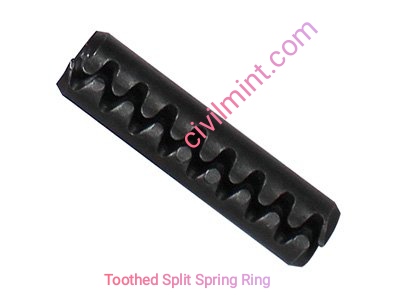 Toothed Split Spring Pin