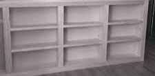 Pony Wall Bookshelf