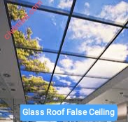 Glass Roof False Ceiling