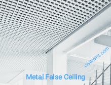 Metal False Ceiling