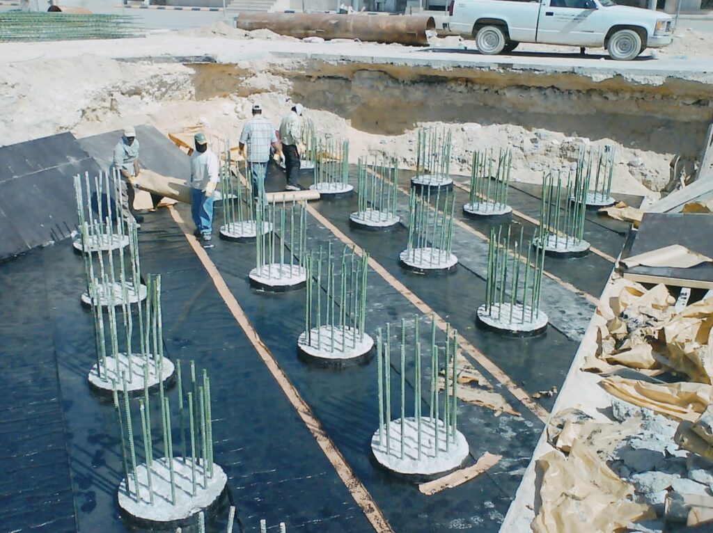 Concrete piles