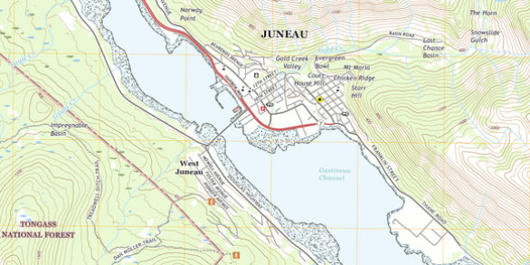 US Topographic Map