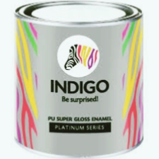 Indigo paint