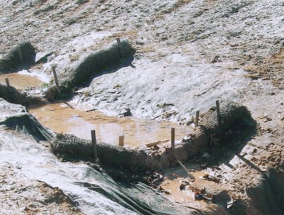 Fiber Log Check Dam