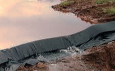 Silt Dike Check Dam