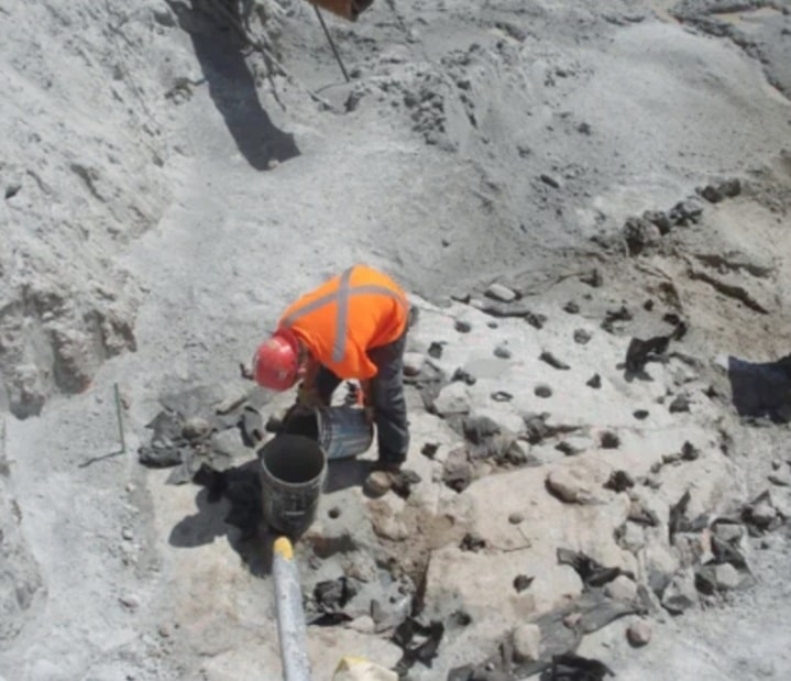 Chemical Rock Excavation 