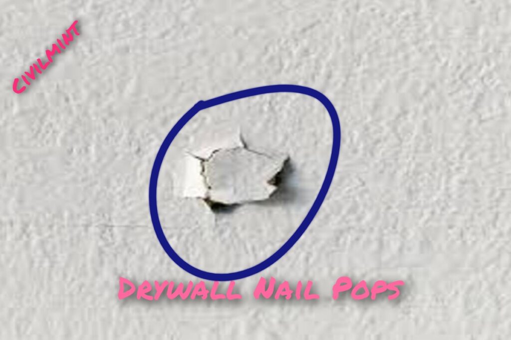 What Are Drywall Nail Pops And How To Fix It 7330