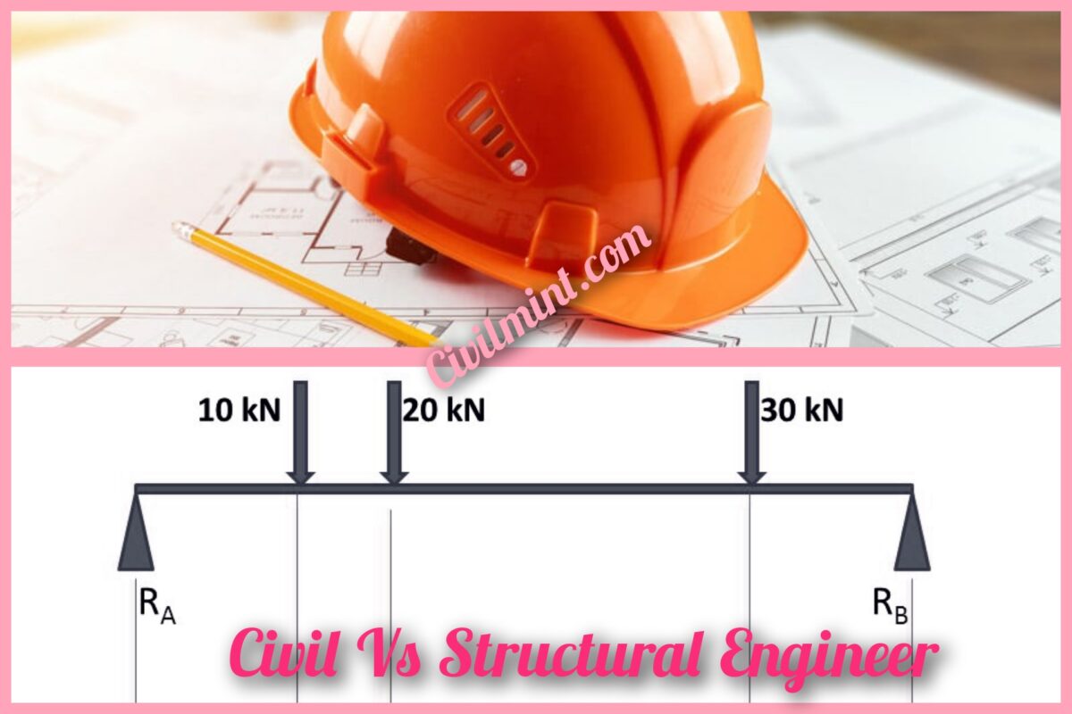 difference between civil and structural engineer