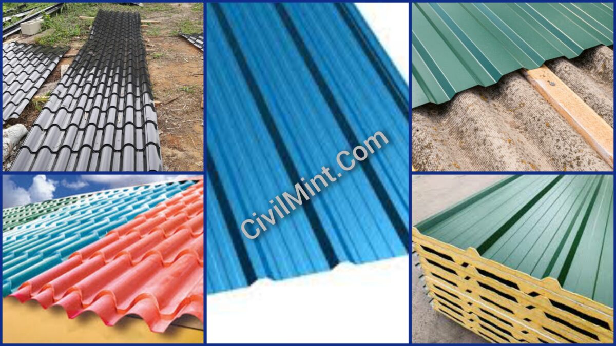 Types Of Aluminum Roofing Sheets