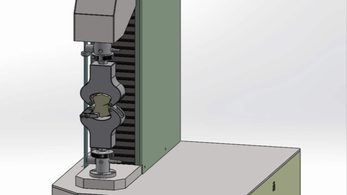 Tensile strength test on mortar 