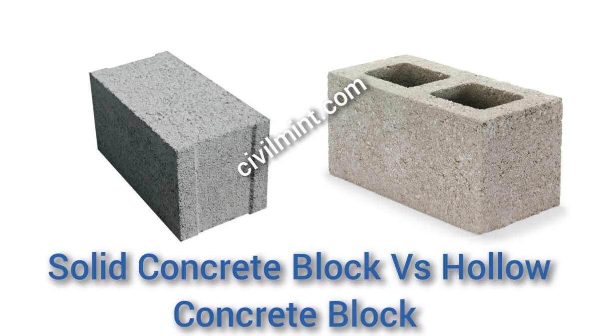 Differences Between Solid And Hollow Concrete Block