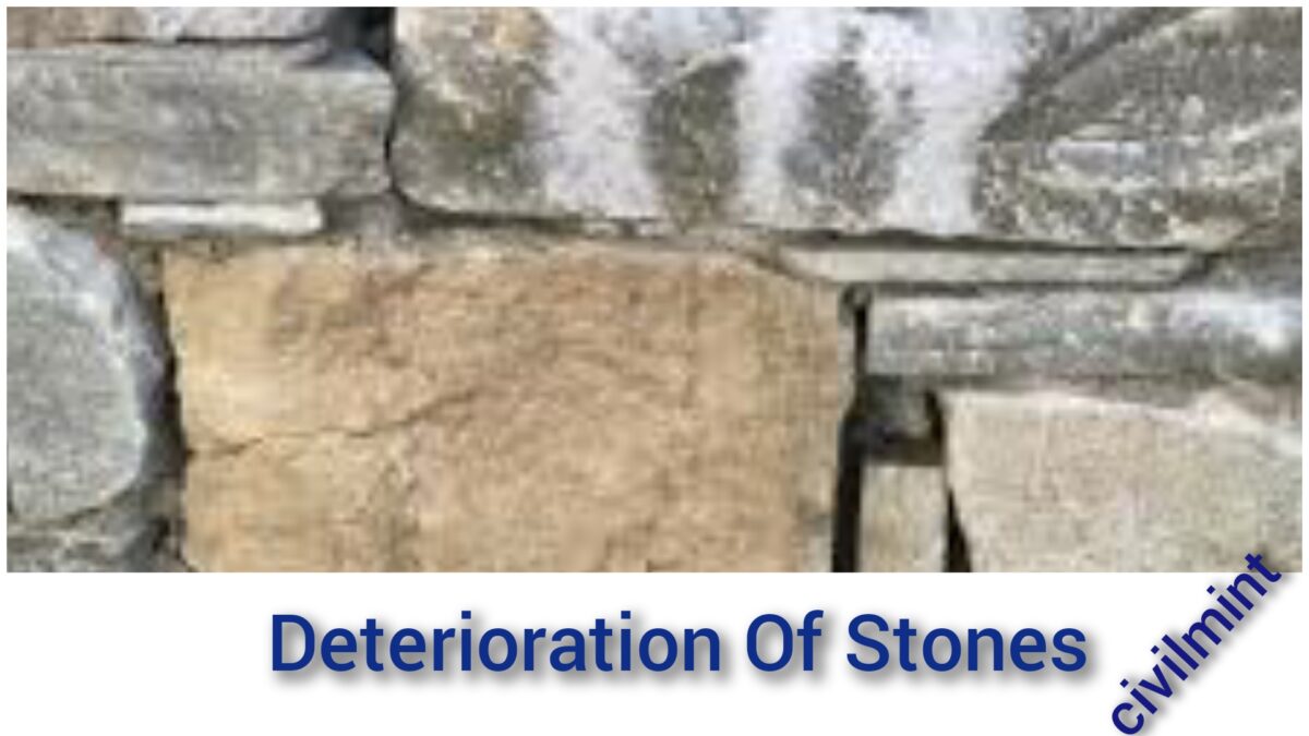 Deterioration Of Stones