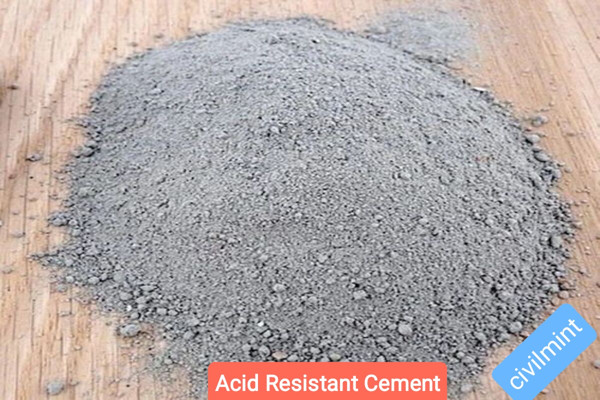 Acid Resistant Cement