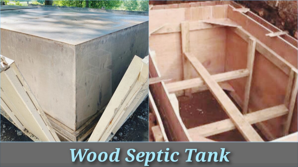 Wood Septic Tank 