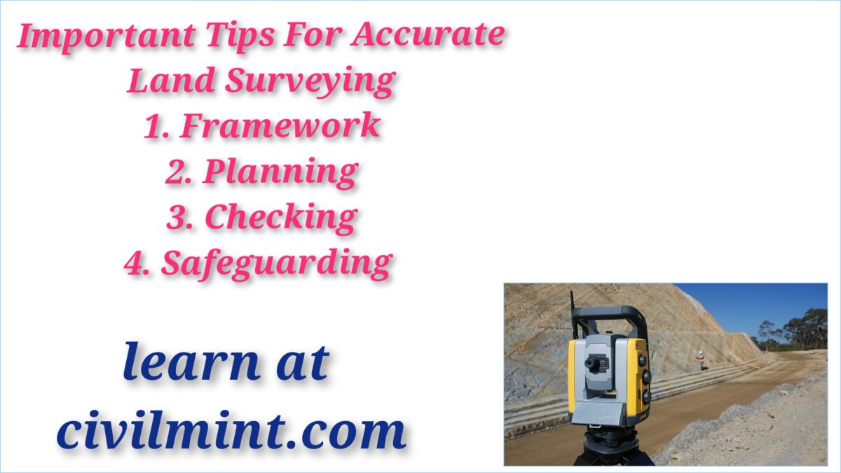 Tips For Accurate Land Surveying