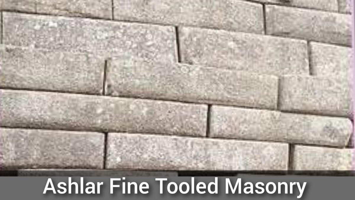 Ashlar Fine Tooled Masonry