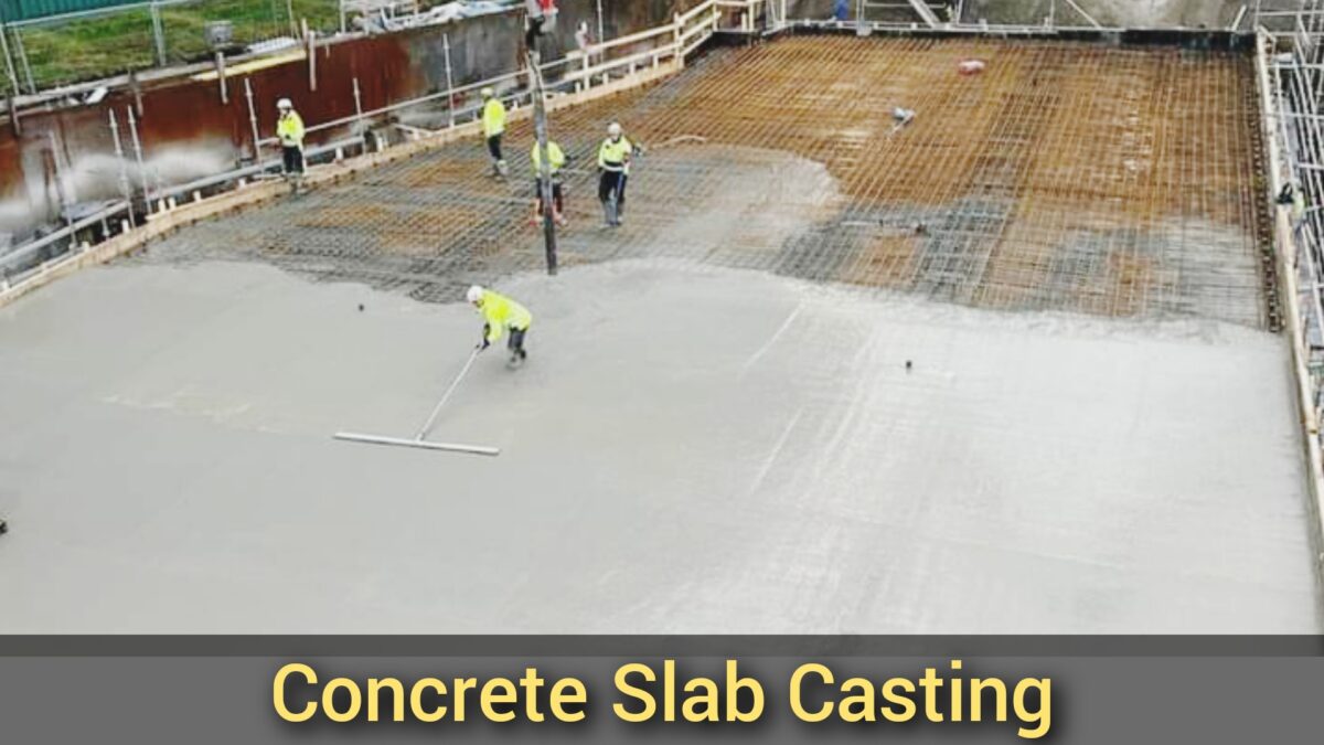 Concrete Slab Casting 