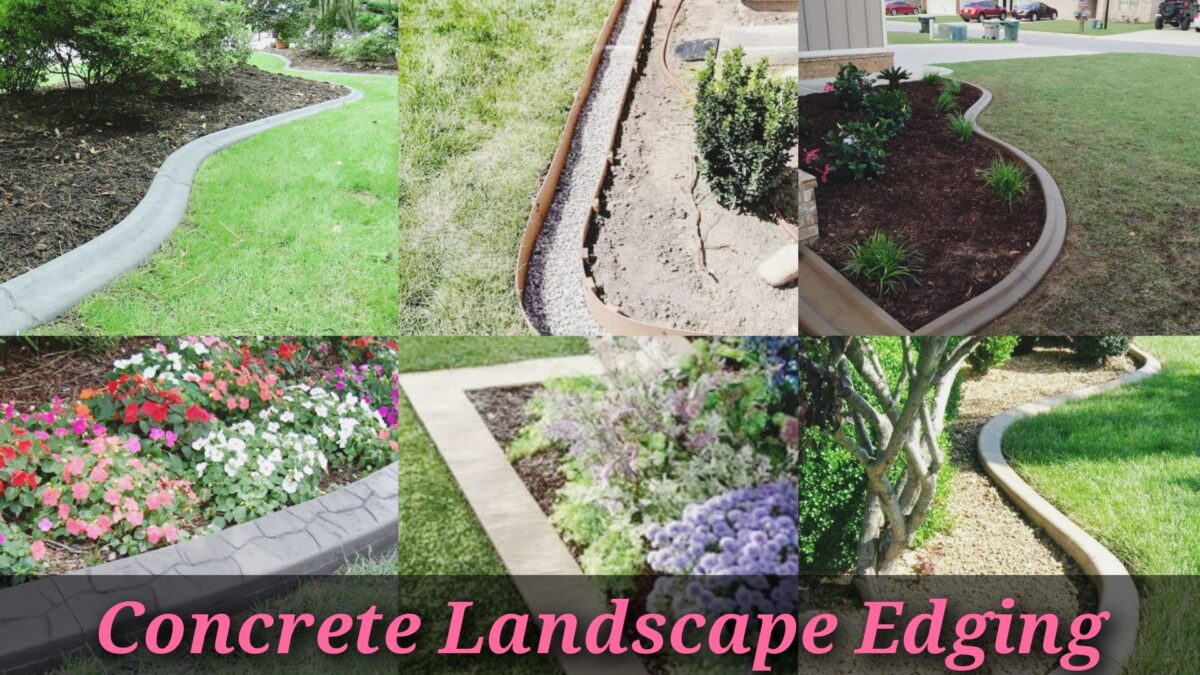 Concrete Edging Concrete Landscape Curbing