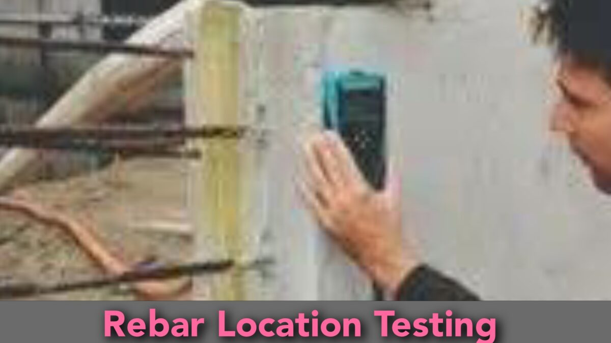 Rebar location testing by using Profometer 