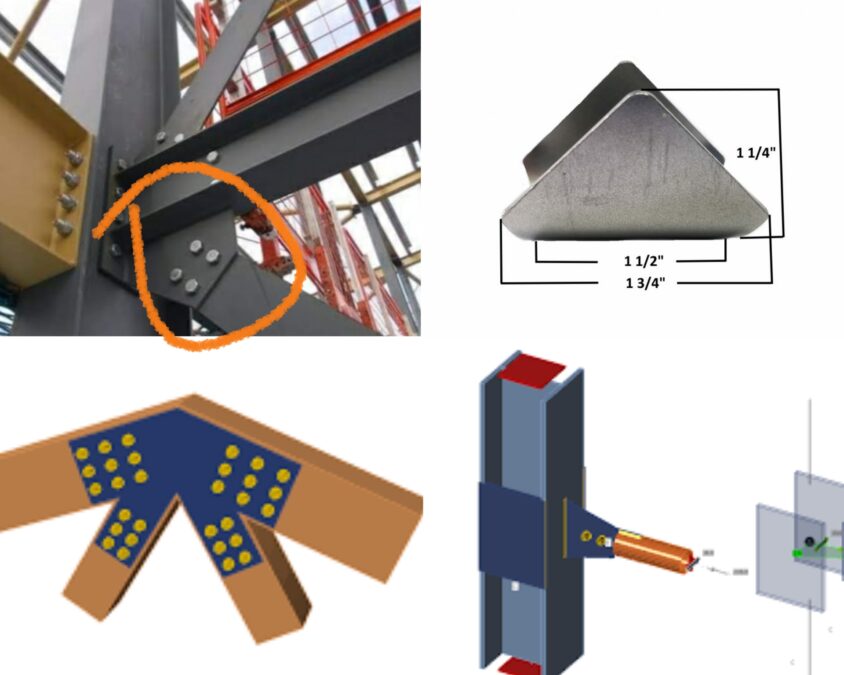 Gusset Plate In Steel Structure Explanation Materials And Uses