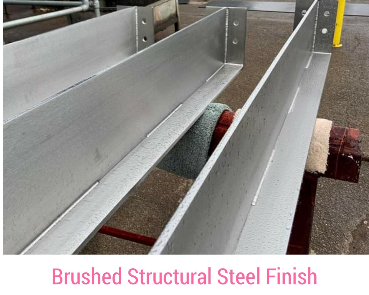 Brushed Structural Steel Finish