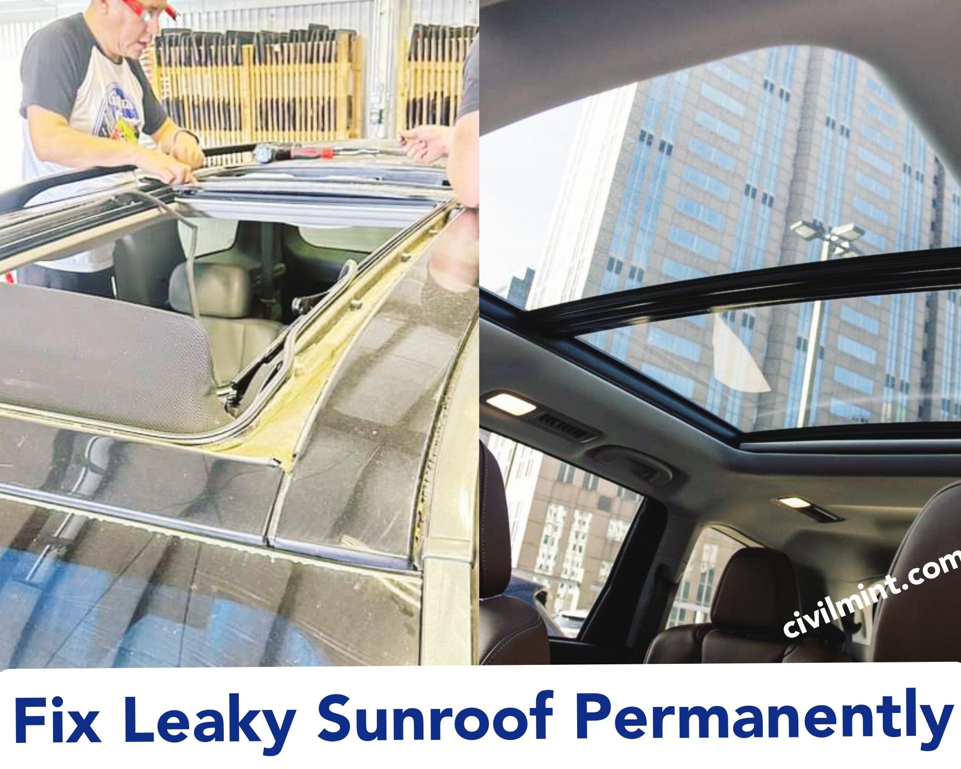 How To Seal A Sunroof Permanently