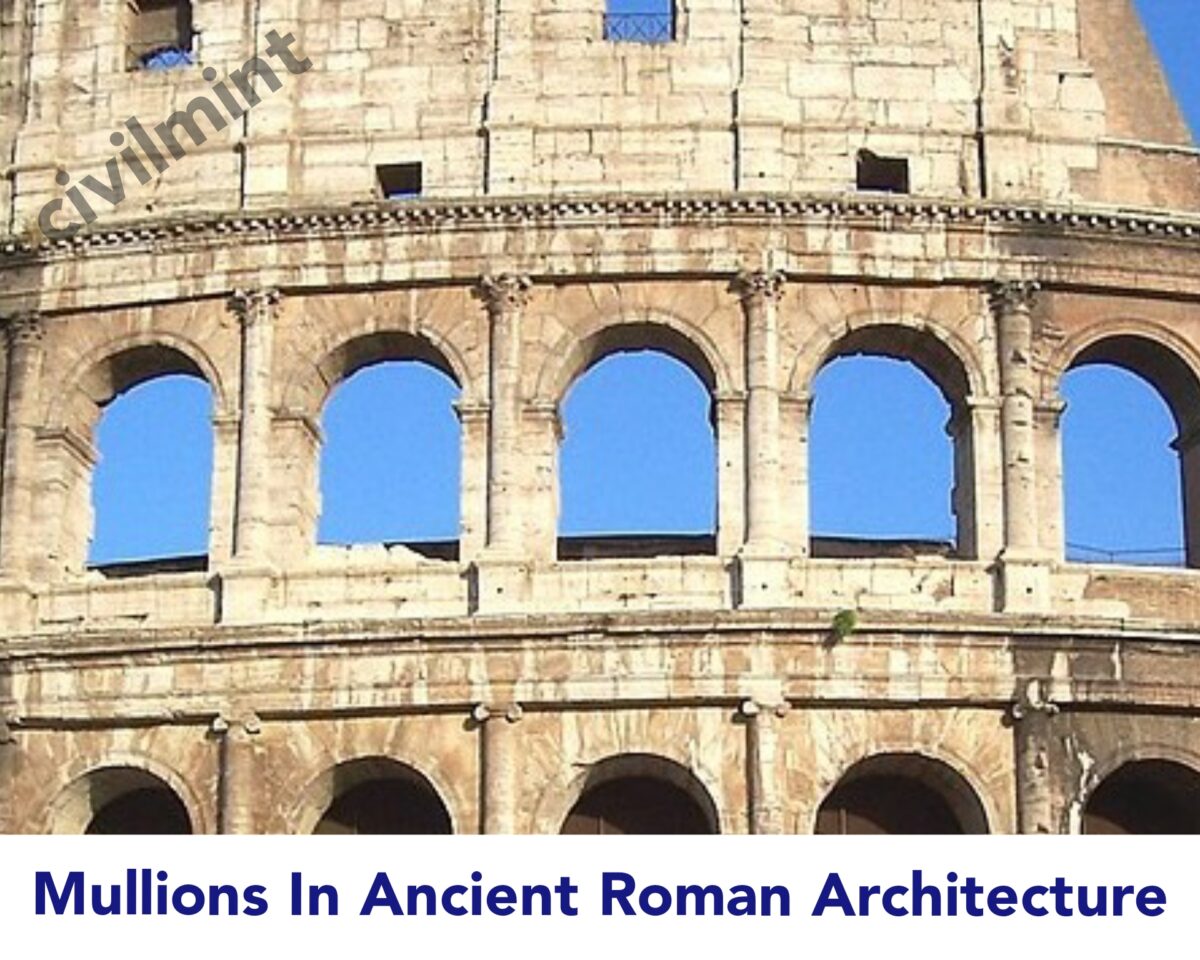 Mullions In Ancient Roman Architecture