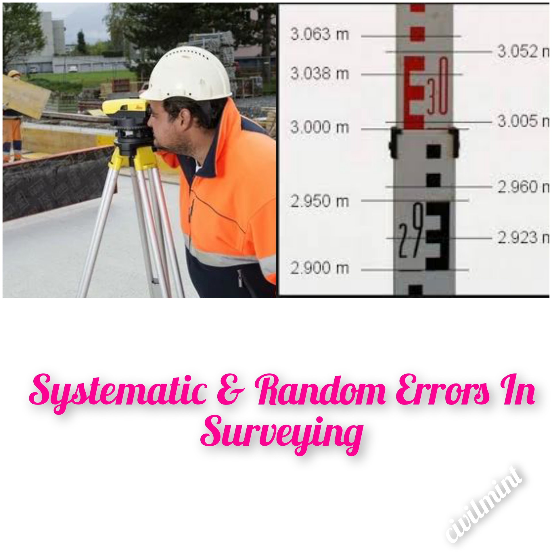 Systematic And Random Errors In Surveying